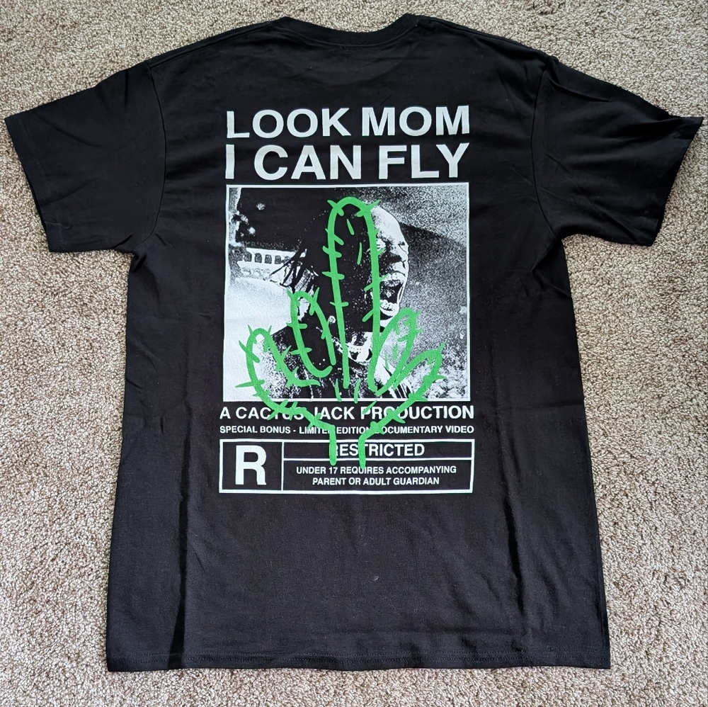 Travis Scott Look Mom I Can Fly Tee